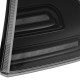Задние фонари Tesla Model S 2012-2021 с желтым поворотником серии LUXX цвет Alpha-Black 