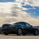 Задние фонари Tesla Model S 2012-2021 с желтым поворотником серии LUXX цвет Black Smoke