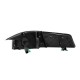 Задние фонари Tesla Model S 2012-2021 с желтым поворотником серии LUXX цвет Black Smoke