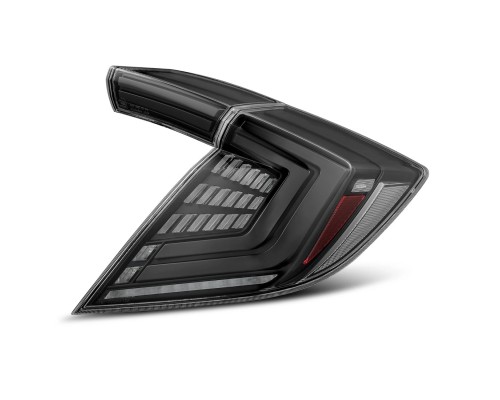 Задние фонари Honda Civic 2016-2021 светодиодные серии NOVA Prismatic цвет Alpha-Black Задние фонари Honda Civic 2016-2021 светодиодные серии NOVA Prismatic цвет Alpha-Black