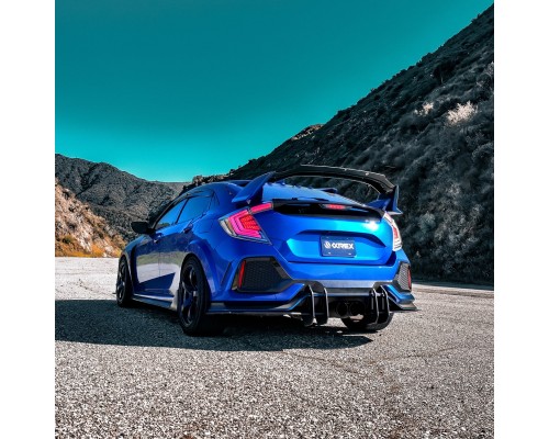 Задние фонари Honda Civic 2016-2021 светодиодные серии NOVA Prismatic цвет Alpha-Black Задние фонари Honda Civic 2016-2021 светодиодные серии NOVA Prismatic цвет Alpha-Black
