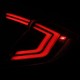 Задние фонари Honda Civic 2016-2021 светодиодные серии NOVA Prismatic цвет Black