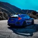 Задние фонари Honda Civic 2016-2021 светодиодные серии NOVA Prismatic цвет Clear Smoke