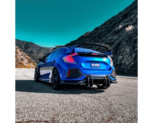 Задние фонари Honda Civic 2016-2021 светодиодные серии NOVA Prismatic цвет Clear Smoke Задние фонари Honda Civic 2016-2021 светодиодные серии NOVA Prismatic цвет Clear Smoke