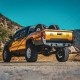 Задние фонари Toyota Tacoma 2016-2023 светодиодные с желтым поворотником серии NOVA Prismatic цвет Black
