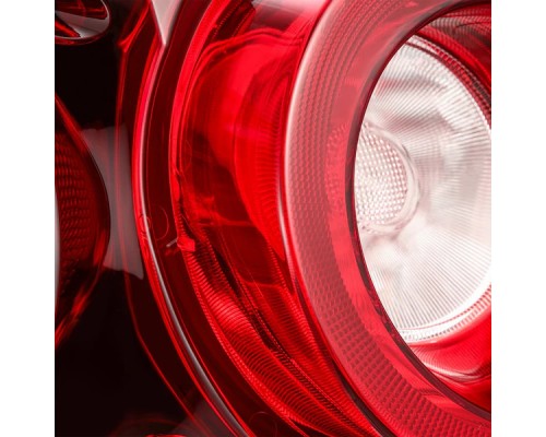 Задние фонари Nissan GT-R 2009-2025 с желтым поворотником серия NOVA цвет Red Clear