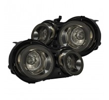 Задние фонари Nissan GT-R 2009-2025 с желтым поворотником серия NOVA цвет Light Smoke