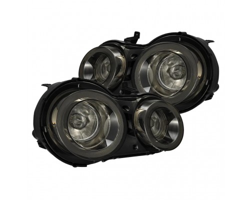 Задние фонари Nissan GT-R 2009-2025 с желтым поворотником серия NOVA цвет Light Smoke