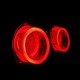 Задние фонари Nissan GT-R 2009-2025 с желтым поворотником серия NOVA цвет Red Smoke