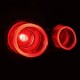 Задние фонари Nissan GT-R 2009-2025 с желтым поворотником серия NOVA цвет Red Smoke