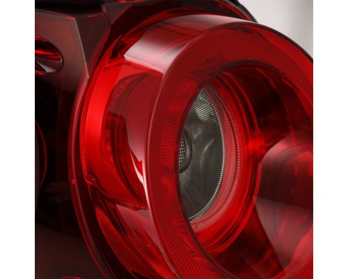 Задние фонари Nissan GT-R 2009-2025 с желтым поворотником серия NOVA цвет Red Smoke