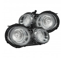 Задние фонари Nissan GT-R 2009-2025 с желтым поворотником серия NOVA цвет Clear