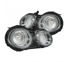 Задние фонари Nissan GT-R 2009-2025 с желтым поворотником серия NOVA цвет Clear