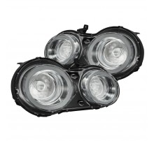 Задние фонари Nissan GT-R 2009-2025 с желтым поворотником серия NOVA цвет Clear