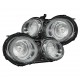 Задние фонари Nissan GT-R 2009-2025 с желтым поворотником серия NOVA цвет Clear