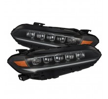 Фары Honda Civic 22-25 светодиодные серии Nova цвет Black