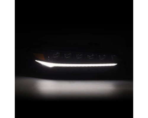 Фары Honda Civic 2022-2025 светодиодные серии Nova цвет Alpha-Black Фары Honda Civic 2022-2025 светодиодные серии Nova цвет Alpha-Black