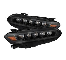 Фары Honda Civic 22-25 светодиодные серии Nova цвет Alpha-Black