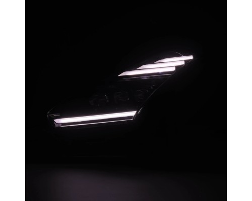 Фары Nissan GT-R 2009-2025 светодиодные серия NOVA цвет Alpha-Back