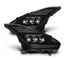 Фары Nissan GT-R 2009-2025 светодиодные серия NOVA цвет Alpha-Back