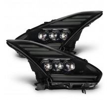 Фары Nissan GT-R 2009-2025 светодиодные серия NOVA цвет Alpha-Back