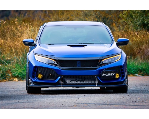 Фары Honda Civic 2016-2021 светодиодные серии Nova цвет Black Фары Honda Civic 2016-2021 светодиодные серии Nova цвет Black