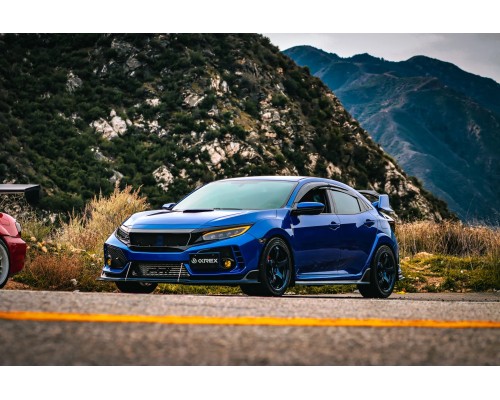 Фары Honda Civic 2016-2021 светодиодные серии Nova цвет Black Фары Honda Civic 2016-2021 светодиодные серии Nova цвет Black