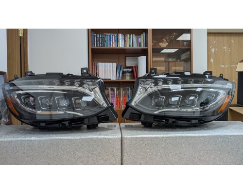 Фары Mercedes Sprinter 2019-2025 светодиодные серии NOVA цвет Black 