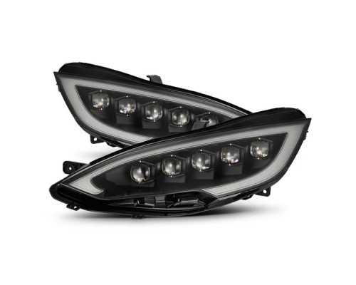 Фары Tesla Model S 2012-2021 светодиодные серия NOVA цвет Black Фары Tesla Model S 2012-2021 светодиодные серия NOVA цвет Black