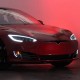Фары Tesla Model S 2012-2021 светодиодные серия NOVA цвет Black