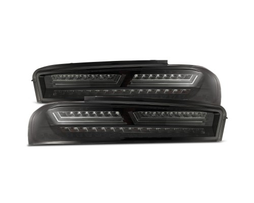 16-18 Chevrolet Camaro PRO-Series LED Tail Lights Jet Black 16-18 Chevrolet Camaro PRO-Series LED Tail Lights Jet Black