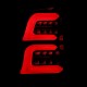 Задние фонари Ford F150 97-03, F250/F350 99-16 Super Duty светодиодные серии PRO цвет Red Smoke