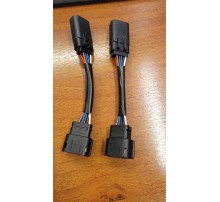 Переходники передних фар Dodge Charger 15-23 со штатными Xenon фарами на Alpharex