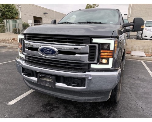 Ford F250 F350 F450 F550 Super Duty линзованные галогенные фары 2017-2019 серия PRO цвет Jet Black Ford F250 F350 F450 F550 Super Duty линзованные галогенные фары 2017-2019 серия PRO цвет Jet Black