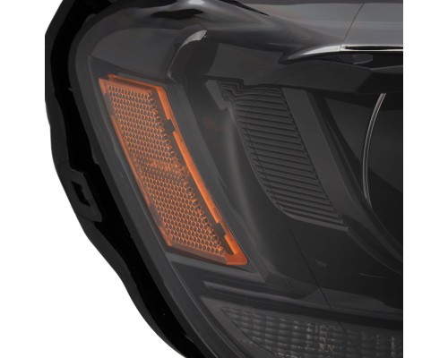 Фары Ford Ranger 2019-2023 линзованные галогенные серия PRO цвет Alpha-Black Фары Ford Ranger 2019-2023 линзованные галогенные серия PRO цвет Alpha-Black