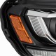 Фары Ford Ranger 2019-2023 линзованные галогенные серия PRO цвет Black
