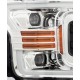 Фары Ford F150 2018-2020 линзованные серия PRO галогенные цвет Chrome