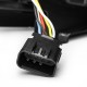 Фары Chevrolet Silverado линзованные галогенные 2007-2013 серия PRO цвет Black