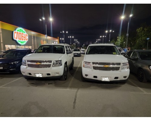 Фары Chevrolet Tahoe 07-14 Suburban 07-13 Avalanche Alpharex серия NOVA светодиодные цвет хром