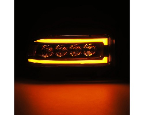 Фары Dodge Ram светодиодные 1994-2002 серии NOVA цвет Black