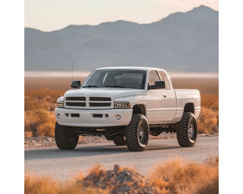 Фары Dodge Ram светодиодные 1994-2002 серии NOVA цвет Black