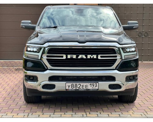 Фары Dodge Ram светодиодные 2019-2024 серии NOVA цвет черный под глянцевым лаком