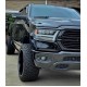 Фары Dodge Ram светодиодные 2019-2024 серии NOVA цвет черный под глянцевым лаком