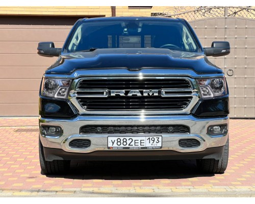 Фары Dodge Ram светодиодные 2019-2024 серии NOVA цвет черные матовые