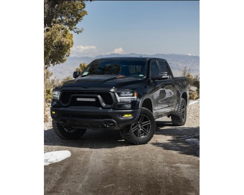Фары Dodge Ram светодиодные 2019-2024 серии NOVA цвет черные матовые Фары Dodge Ram светодиодные 2019-2024 серии NOVA цвет черные матовые