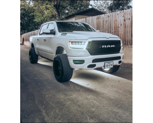 Фары Dodge Ram светодиодные 2019-2024 серии NOVA цвет черные матовые Фары Dodge Ram светодиодные 2019-2024 серии NOVA цвет черные матовые