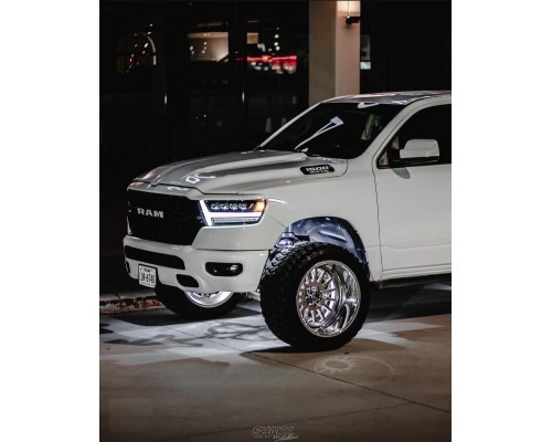 Фары Dodge Ram светодиодные 2019-2024 серии NOVA цвет черные матовые Фары Dodge Ram светодиодные 2019-2024 серии NOVA цвет черные матовые