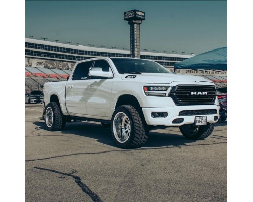 Фары Dodge Ram светодиодные 2019-2024 серии NOVA цвет черные матовые Фары Dodge Ram светодиодные 2019-2024 серии NOVA цвет черные матовые