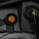 Фары Dodge Ram 06-09 линзованные галогенные PRO-серия цвет Alpha-Black