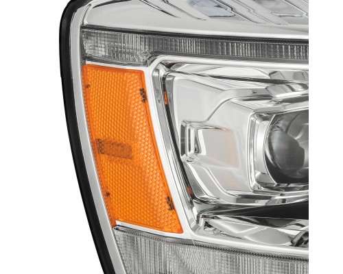 Фары Dodge Ram 2006-2008 светодиодные серии LUXX цвет Chrome Фары Dodge Ram 2006-2008 светодиодные серии LUXX цвет Chrome